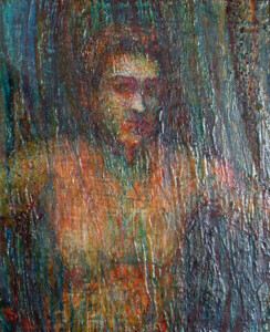 自分 タイトル『自分』2001年製作 油彩