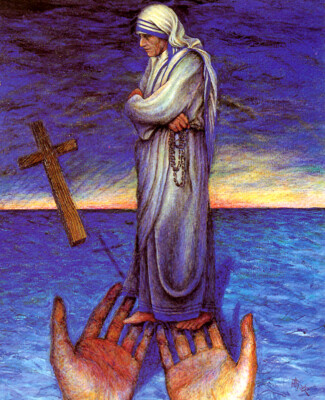 創造主の光 タイトル『創造主の光』1995年製作 油彩