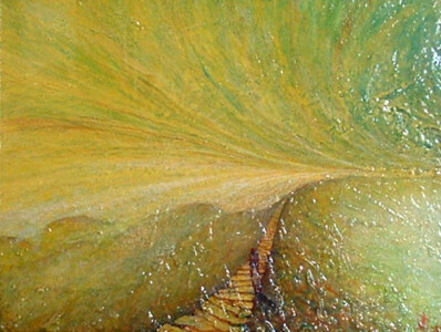 道 タイトル『道』1999年製作 油彩