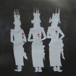 アシュール王朝の踊り タイトル『アシュール王朝の踊り』2007年製作 墨・水彩