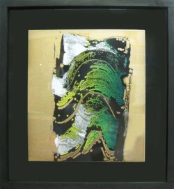 Cosmic 作品名:Cosmic/価格応談/品番 S-2:紙にシルクスクリーン/100枚限定作品・作家本人による手刷り/2002年制作/額装裏に作品番号と作家指紋捺印入/サイズ:本体27x24cm、額寸36x40x4cm(アクリルカバー付き)/状態良好/お届けまで約2~3週間